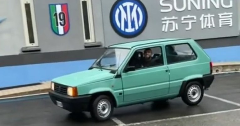 Zvijezda Intera na trening došla u Fiat Pandi: Godinama sam čekao ovaj auto