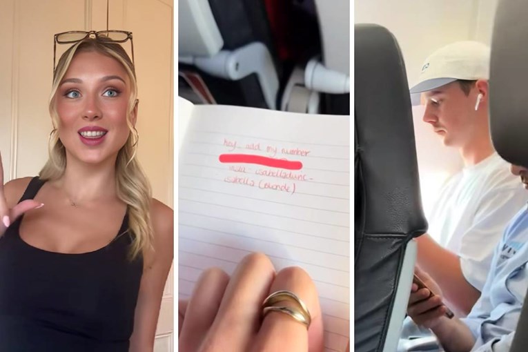 Australka na letu vidjela dečka koji joj se sviđa, poduzela je "prvi korak"