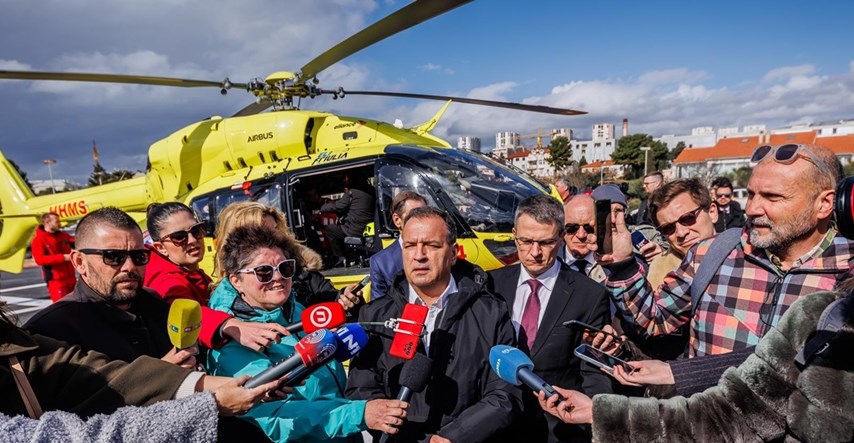 U Splitu otvoren bolnički helidrom. Beroš: Uskoro Hitna helikopterska služba