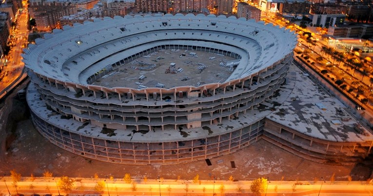 Valencijin stadion nitko ne gradi 5798 dana. Trebao je biti gotov 2009. godine