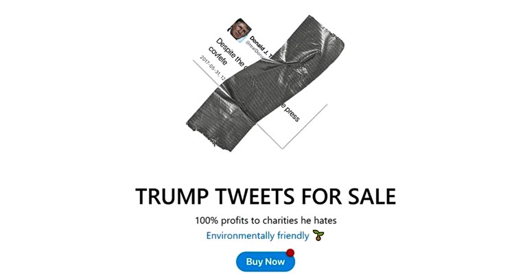 Studenti prodaju Trumpove tweetove i novac doniraju zakladama koje on mrzi
