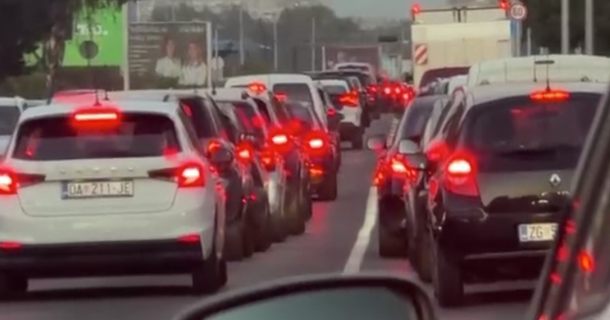 VIDEO Gužve na Branimirovoj od ranog jutra, pogledajte