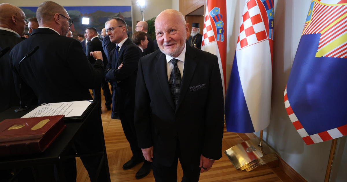Zlatko Mateša na inauguraciju došao bez 30 godina mlađe supruge Blanke