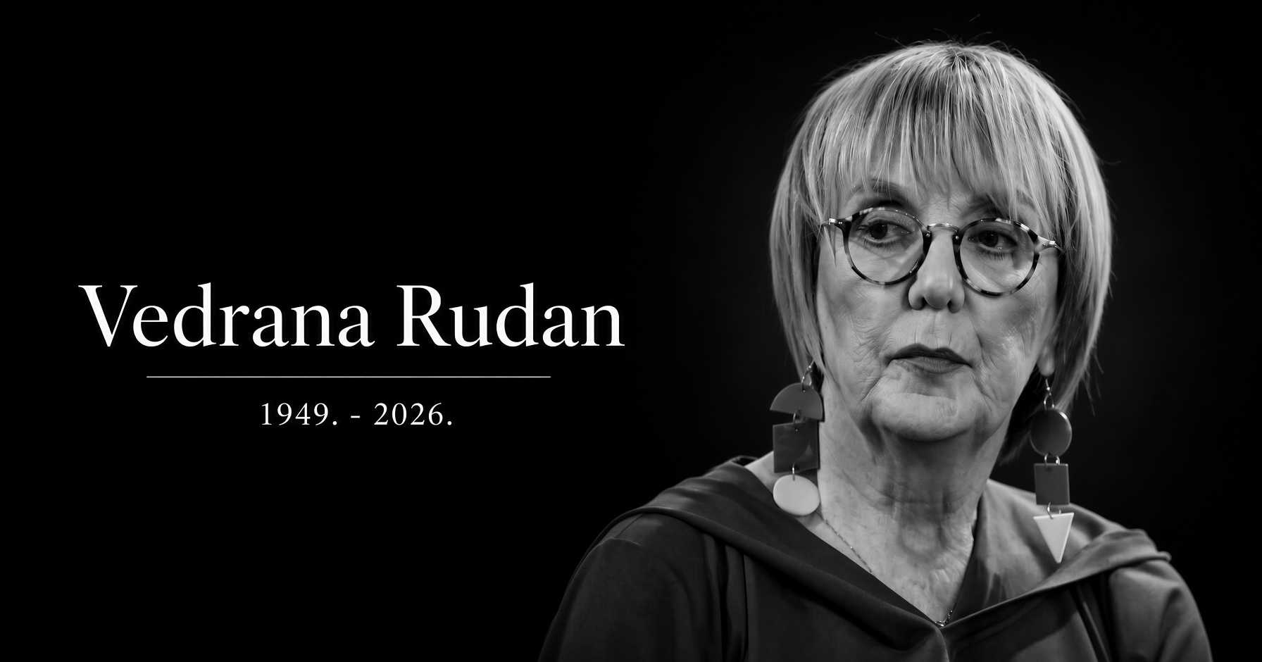 Umrla Vedrana Rudan
