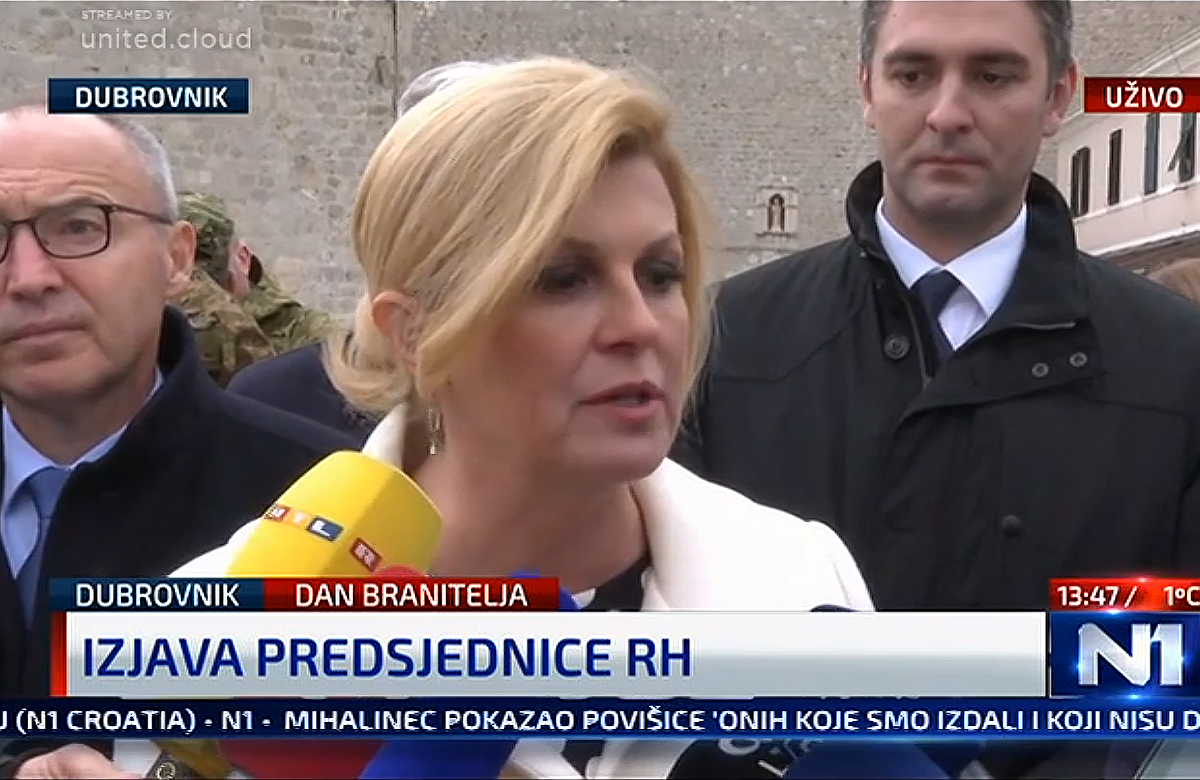 Kolinda novinaru na pitanje o Bandiću: Jeste li ozbiljni ili Radio Mileva?