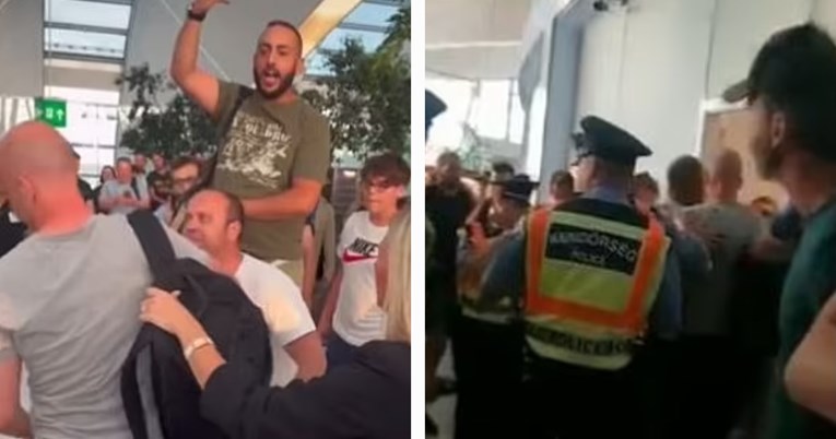 VIDEO Romini ultrasi napali suca finala na aerodromu. Letjele su i stolice