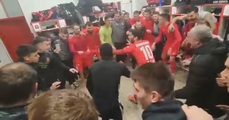 Pogledajte kako su igrači Gorice proslavili prolaz u četvrtfinale Kupa