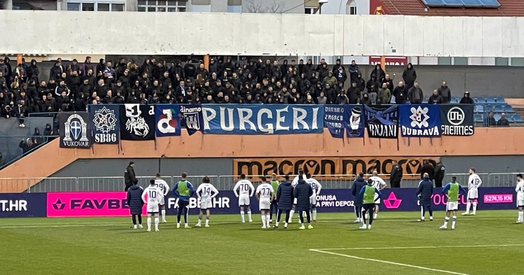 Dinamovi igrači otišli pozdraviti BBB-e. Dočekala ih je tišina, a onda i kritike