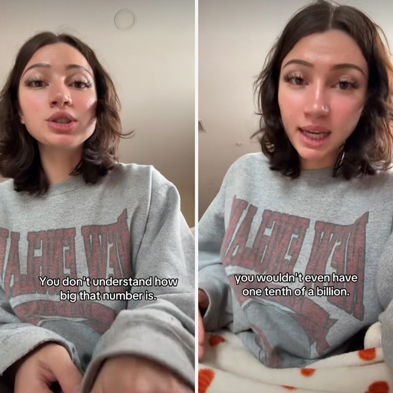 Pokušala objasniti koliko love milijarderi imaju: "Nismo ni svjesni koliko je to"