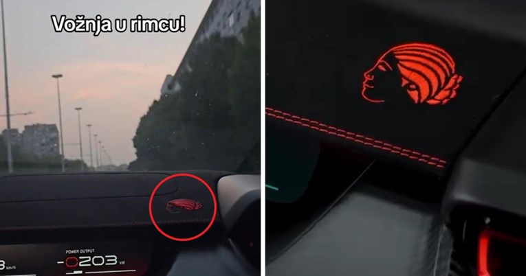 Čini se da je na snimci jurnjave Zagrebom baš personalizirana Nevera Mate Rimca