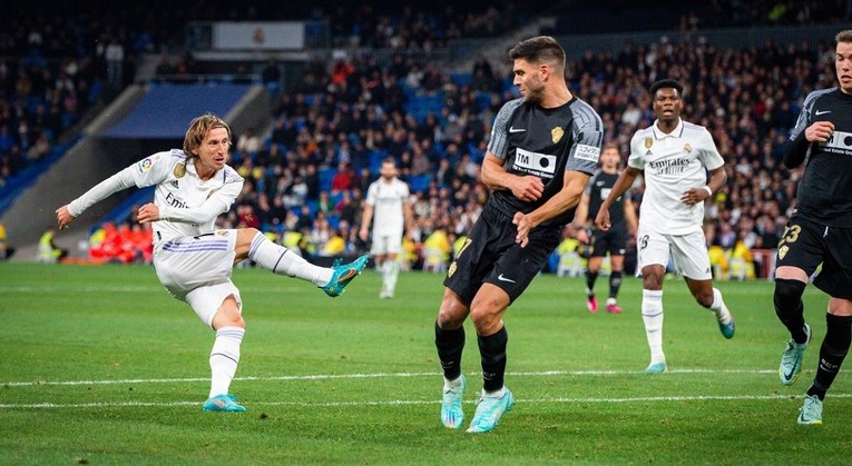 Modrić je zabio samo jedan gol 2023. Real ga je uvrstio u Top 10 godine