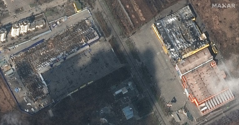 Ovo su satelitske snimke Mariupolja nakon bombardiranja