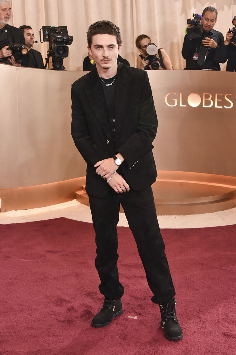 Timberland čizme na crvenom tepihu? Chalamet kaže da (ali ne bilo kakve)