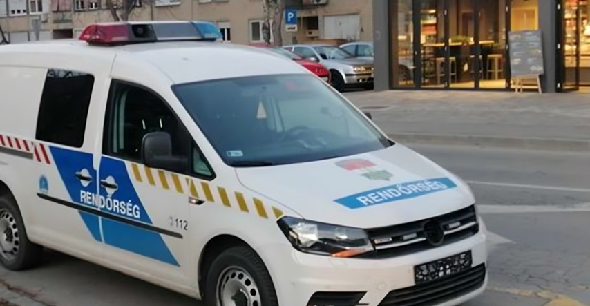 FOTO Nesreća u Osijeku, sudarilo se mađarsko policijsko vozilo