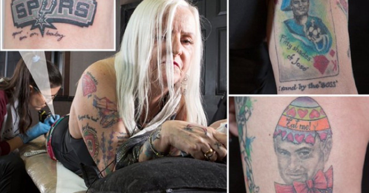 Baka opsjednuta Mourinhom: Potrošila tisuće funti na 38 tetovaža Portugalca