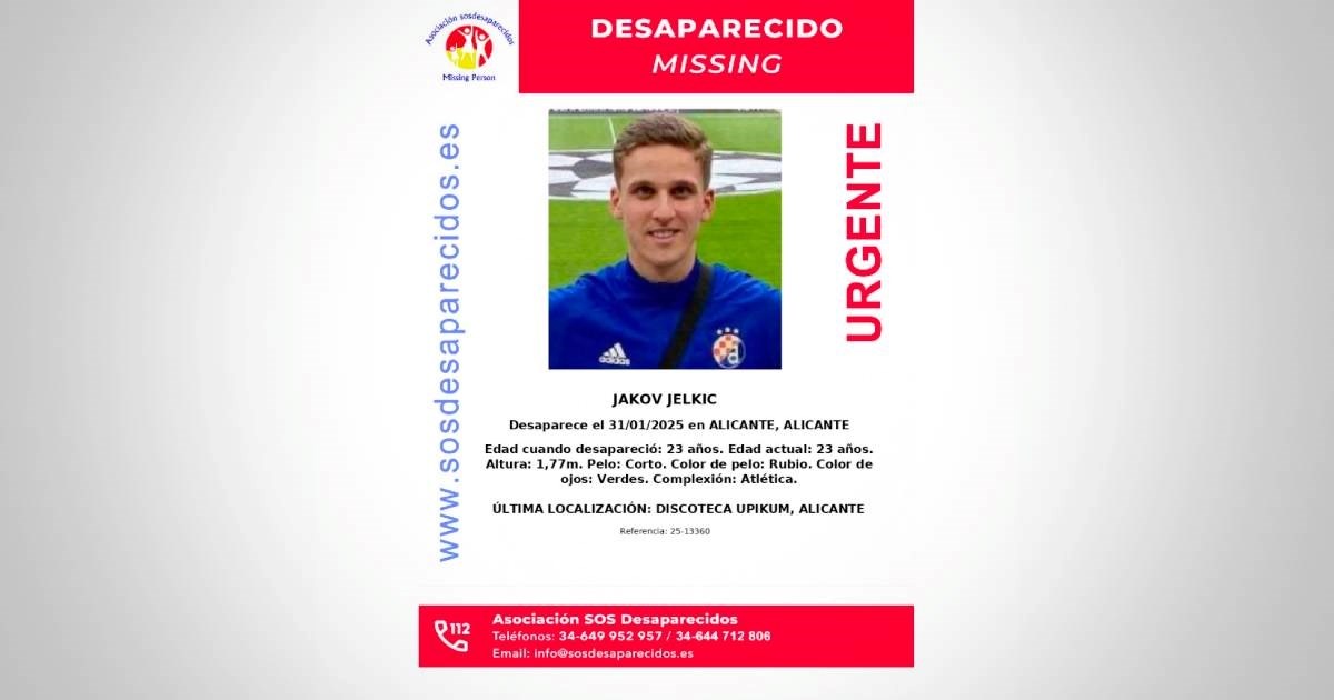 Španjolski medij: Nestali hrvatski nogometaš nađen mrtav. Radi se o nesretnom slučaju