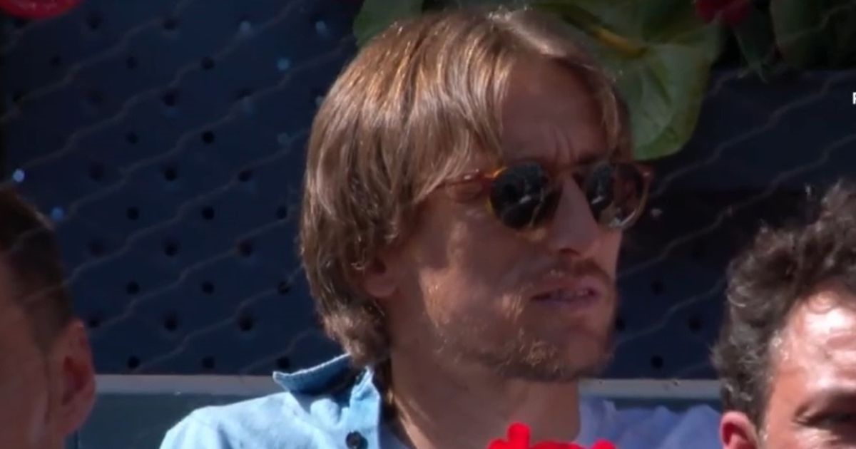 VIDEO Modrić uživao na tenisu u Madridu i gledao Nadala protiv novog Nadala