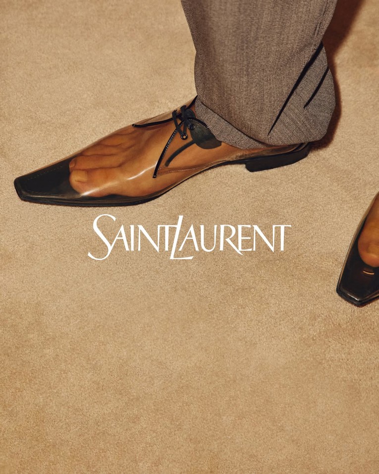 Saint Laurent predstavio muške prozirne cipele, komentari su urnebesni
