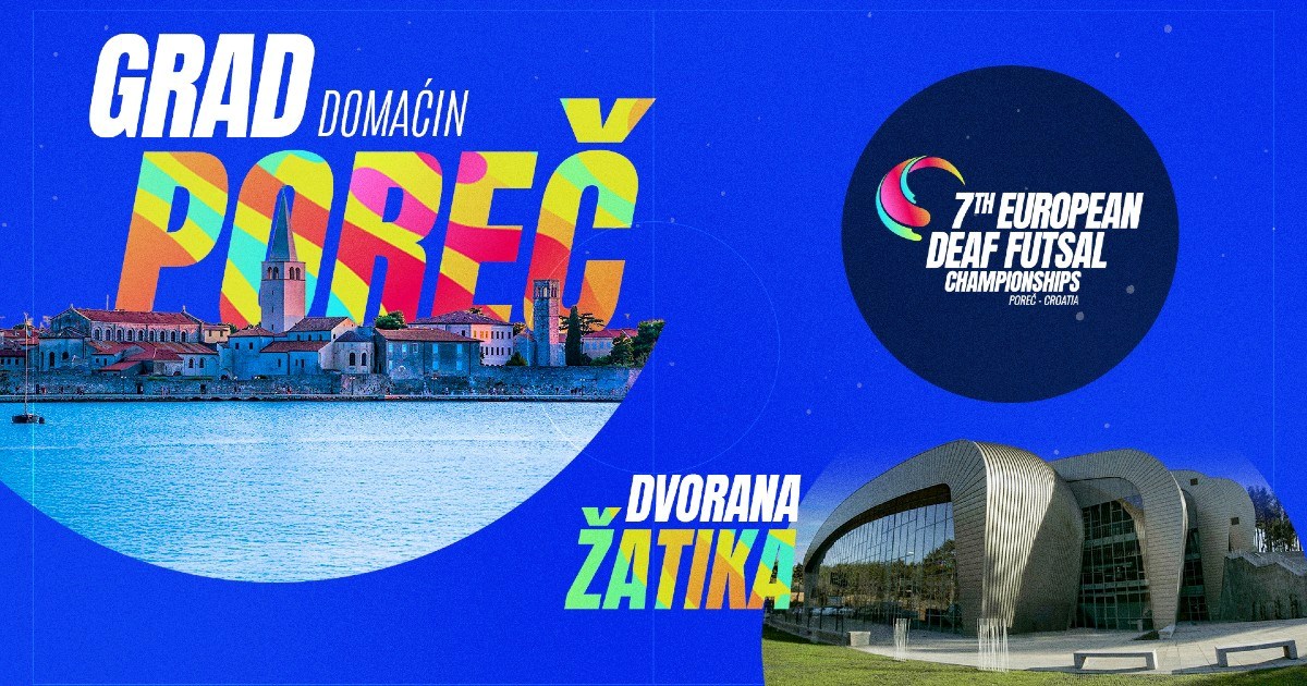 Europsko prvenstvo u futsalu za gluhe stiže u Poreč