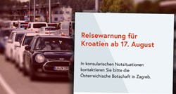 Austria cautions citizens not to travel to Croatia