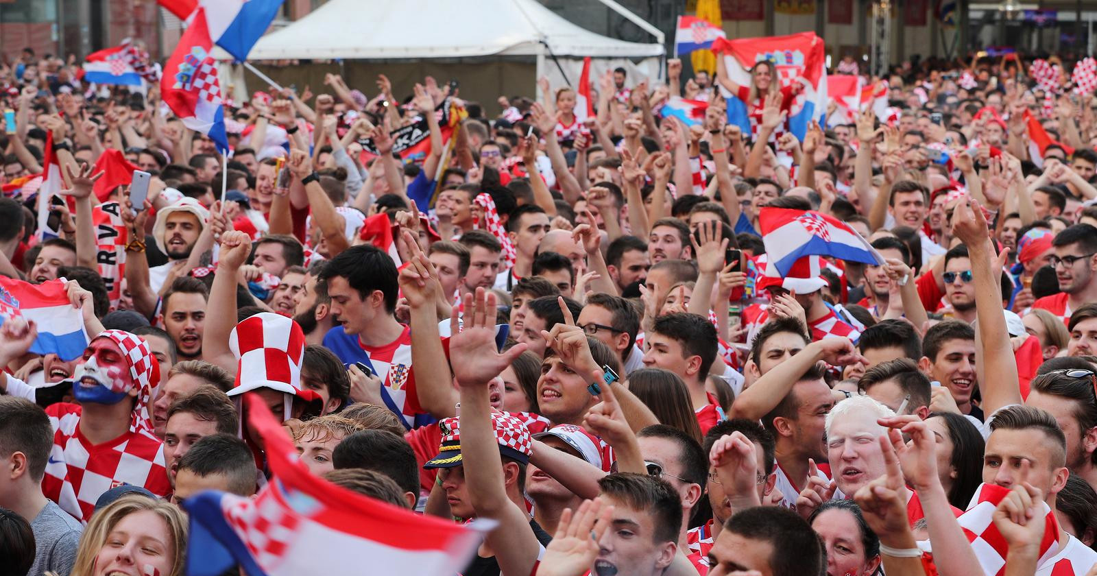 HNS otvara službenu Vatrenu zonu na zagrebačkom Cvjetnom trgu