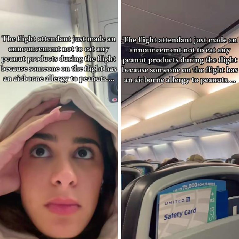Pojela je kikiriki u avionu pa saznala da ga nije smjela ni otvoriti, sad je viralna