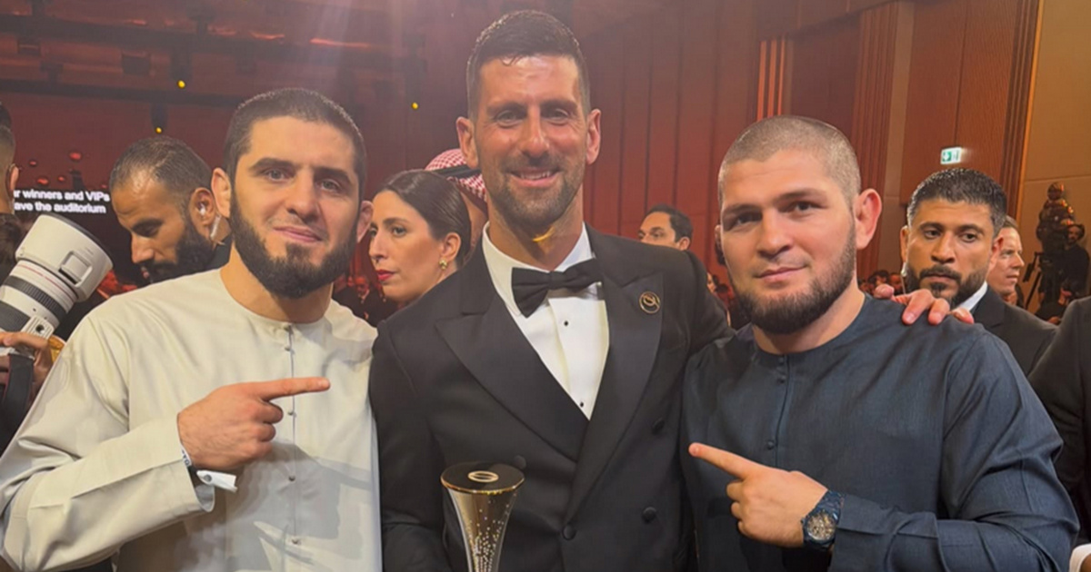 Habib objavio fotografiju s Đokovićem: "S najboljim sportašima na svijetu"