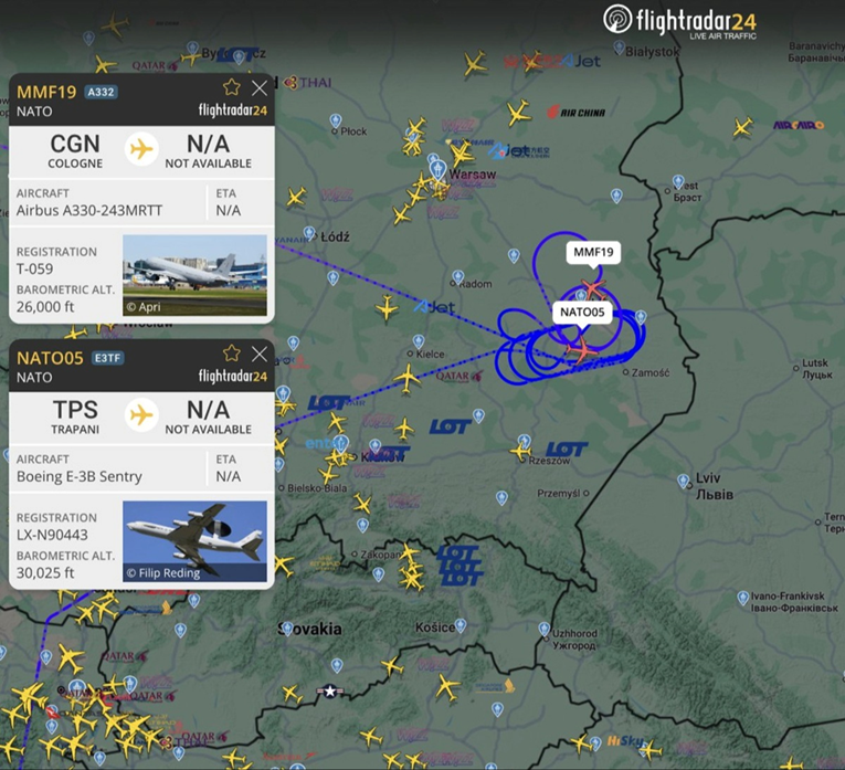 Poljska zatvorila 2 aerodroma blizu Ukrajine. Vojska preuzela zračni prostor