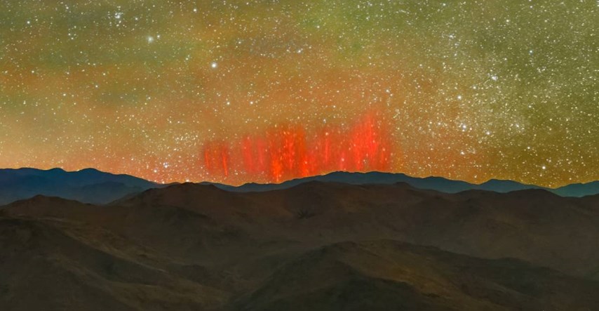 FOTO Iznad pustinje u Čileu snimljen tajanstveni nebeski fenomen