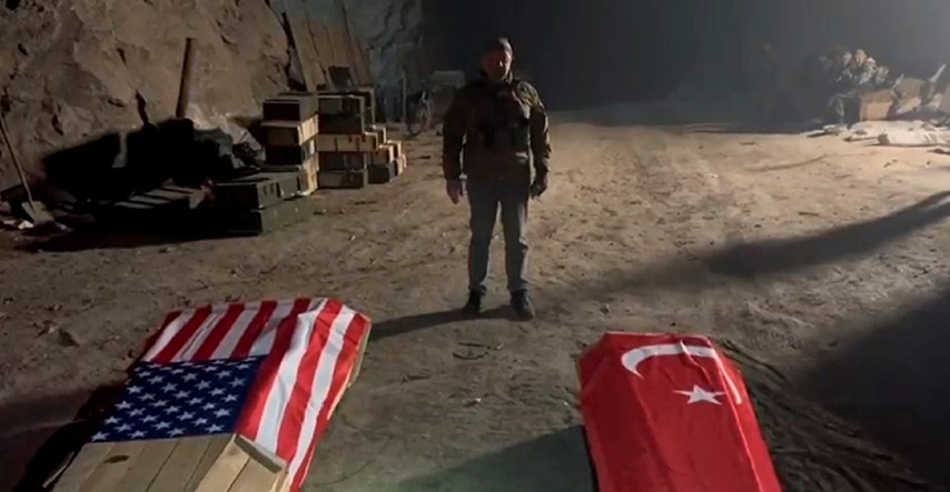 VIDEO Prigožin uz lijes prekriven američkom zastavom: Predali smo tijelo