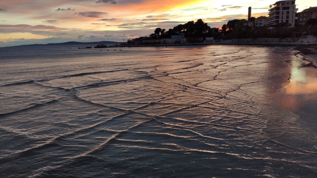 VIDEO Na Bačvicama snimljen prirodni fenomen