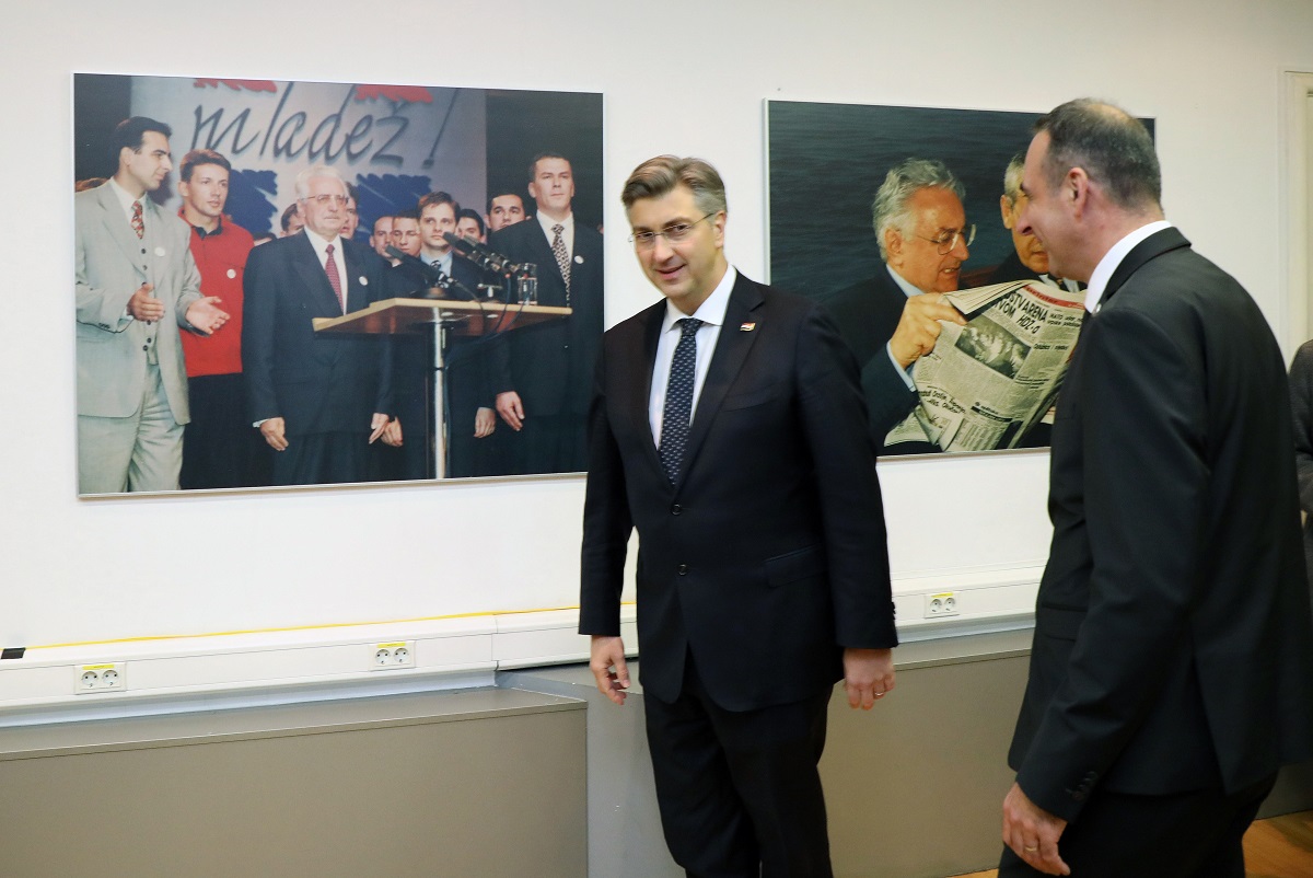 Jedan Tuđmanov sin podržava Škoru, drugi Kolindu. Plenković ih je komentirao