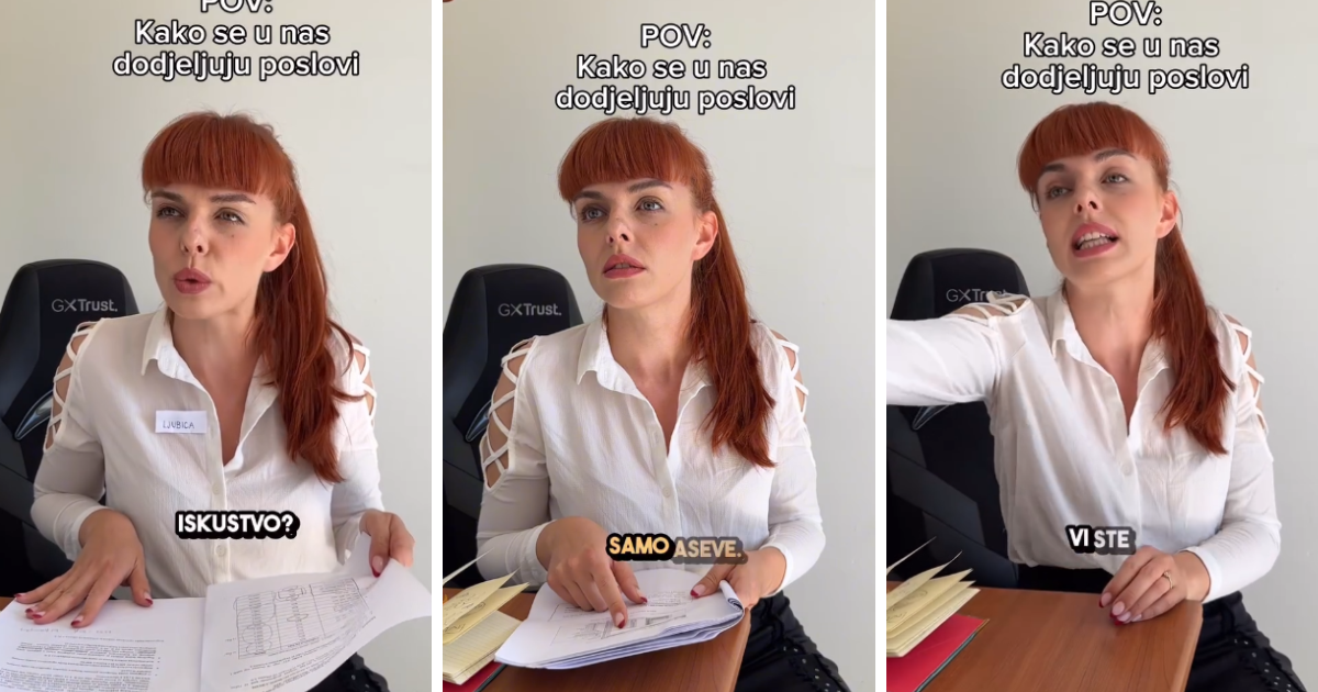 VIDEO Bračanka prikazala kako izgleda zapošljavanje u Hrvatskoj, video je viralan
