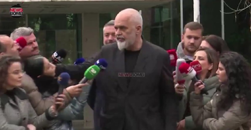 VIDEO Albanski premijer odgurnuo novinarku