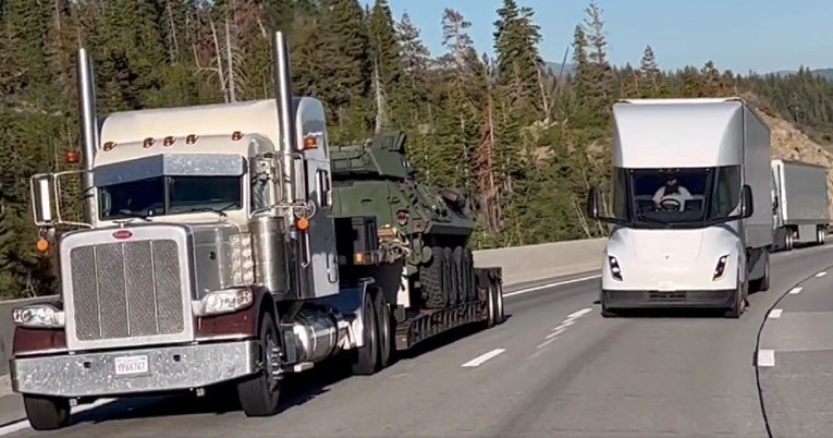 VIDEO Tesla Semi je zvijer: Pogledajte kako pretječe dizelske kamione na autocesti