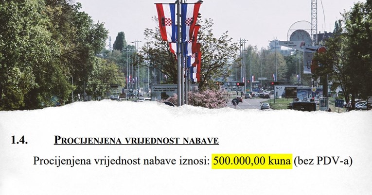 Bandić planira spiskati 625.000 naših kuna na održavanje jarbola sa zastavama