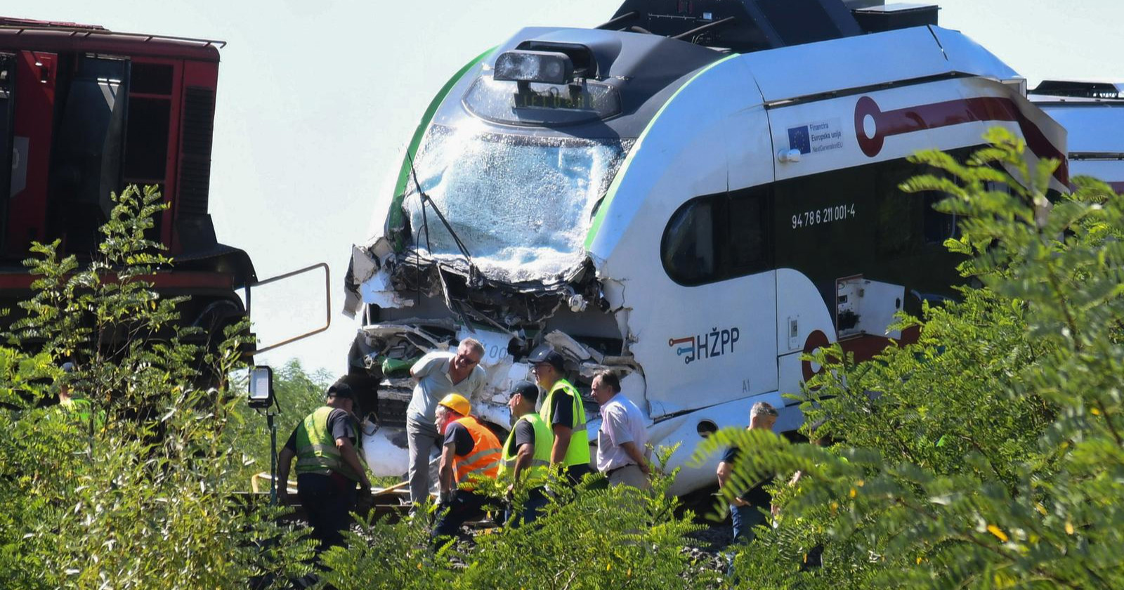 **FOTO** Uklanjaju vlakove kod Križevaca. Pogledajte kako izgledaju nakon sudara