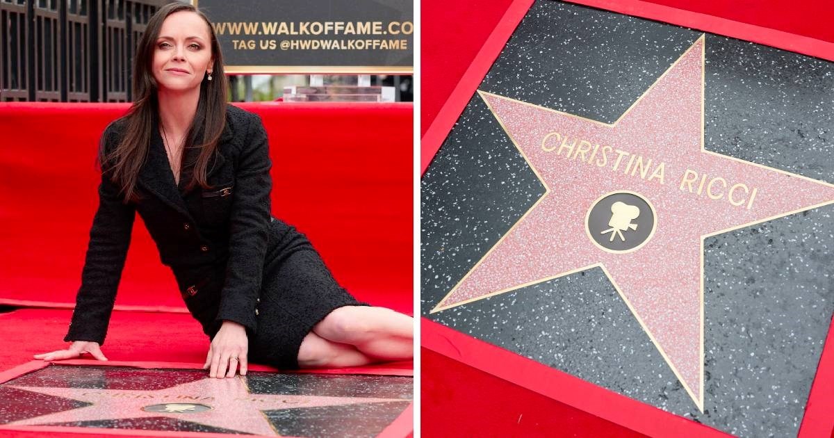 Christina Ricci (45) dobila svoju zvijezdu na holivudskoj stazi slavnih