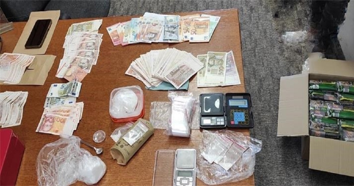 Policajci kod 45-godišnjeg Vukovarca pronašli kokain i veću količinu novca
