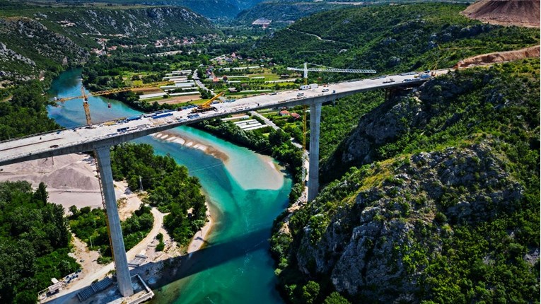 Spojen jedan od najviših mostova u Hercegovini