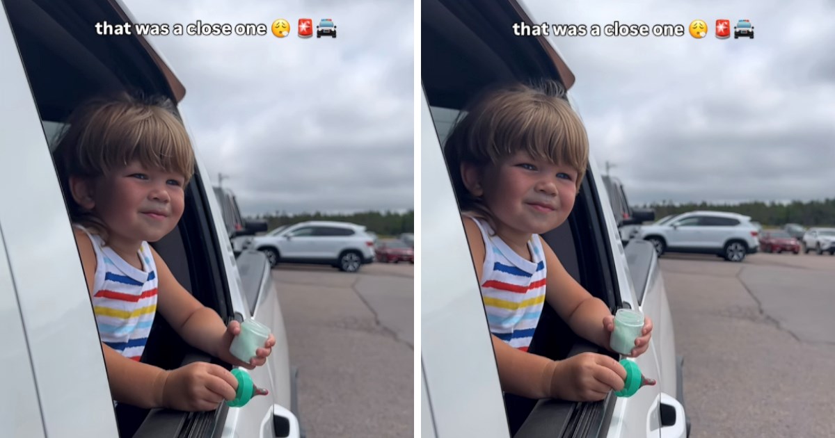 VIDEO Dječak čuo policijsku sirenu i mislio da su policajci došli po njega