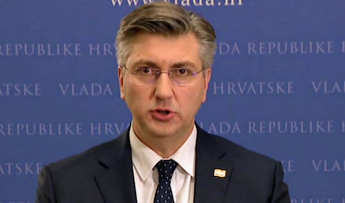 VIDEO Plenković: Dani, tjedni i mjeseci pred nama bit će teški. Pripremite se