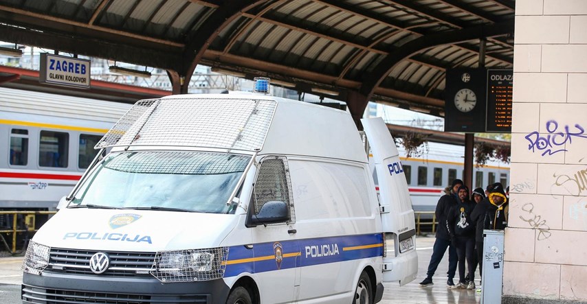 Policija o incidentu s migrantima: Nisu ni ušli u vlak, htjeli su na drugo odredište