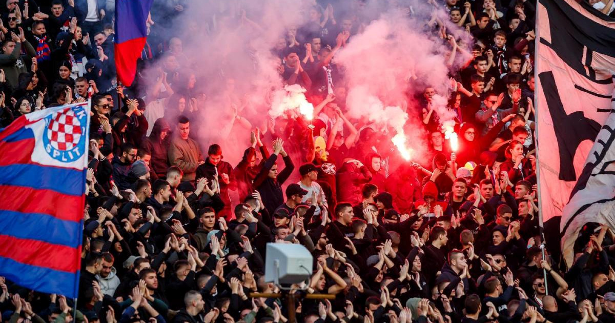 Neobična atmosfera na Poljudu nakon kiksa Hajduka. Pogledajte kako je to izgledalo