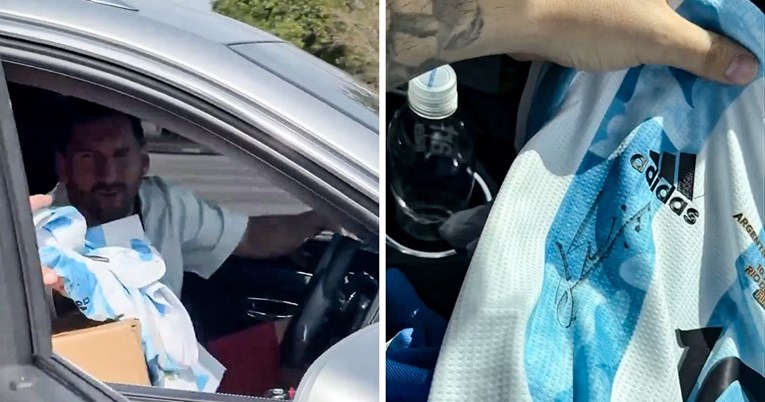 Messi je zaustavio automobil pred semaforom. Pogledajte što se onda dogodilo