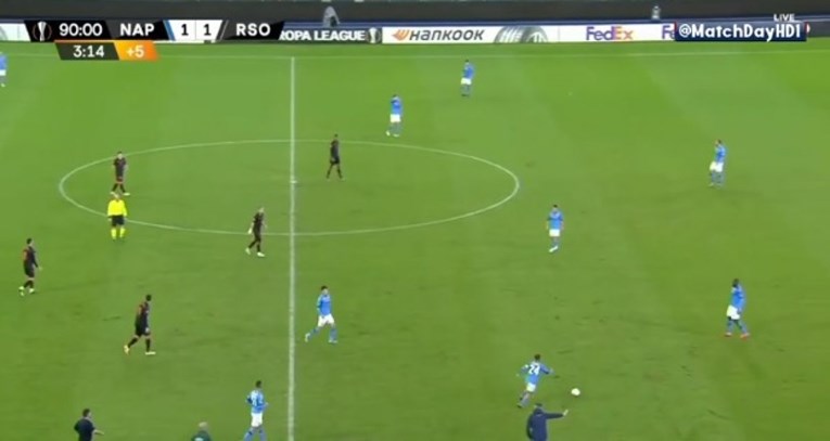 Napoli i Sociedad prestali igrati nakon što su čuli da Alkmaar gubi u Rijeci