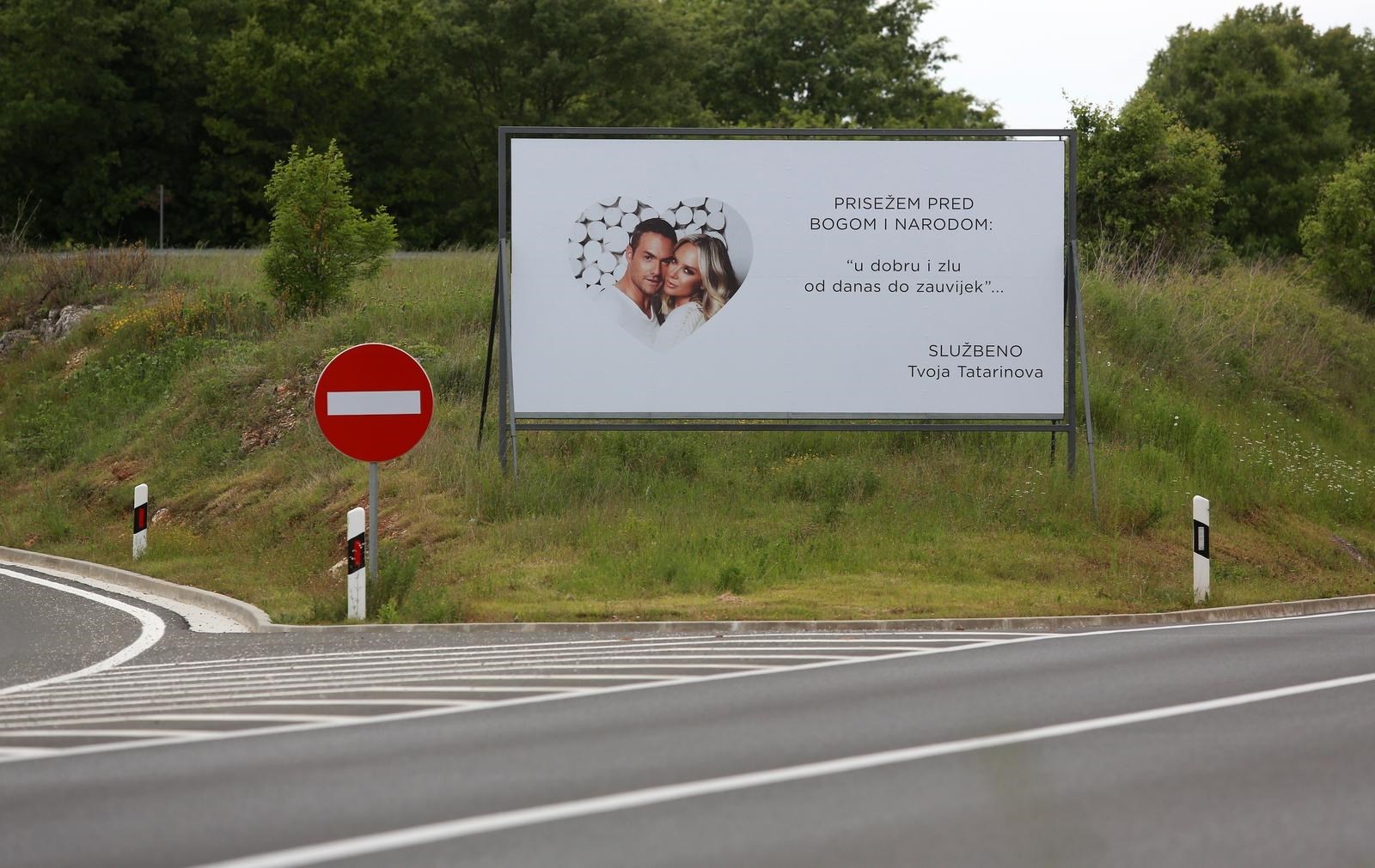 Sjećate se što je Maja Šuput postavila na cesti prije svadbe za Nenada?