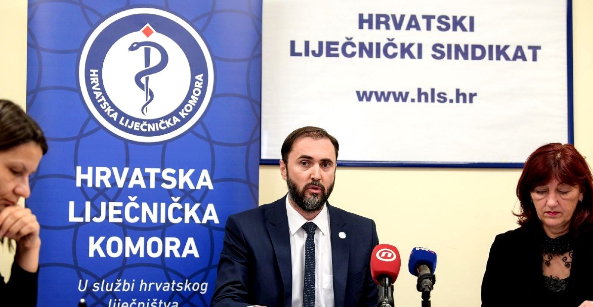 Liječnička komora traži da se liječnicima korona prizna kao profesionalna bolest