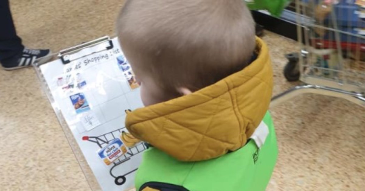 Žena smislila genijalan način kako zabaviti sina tijekom nabavke