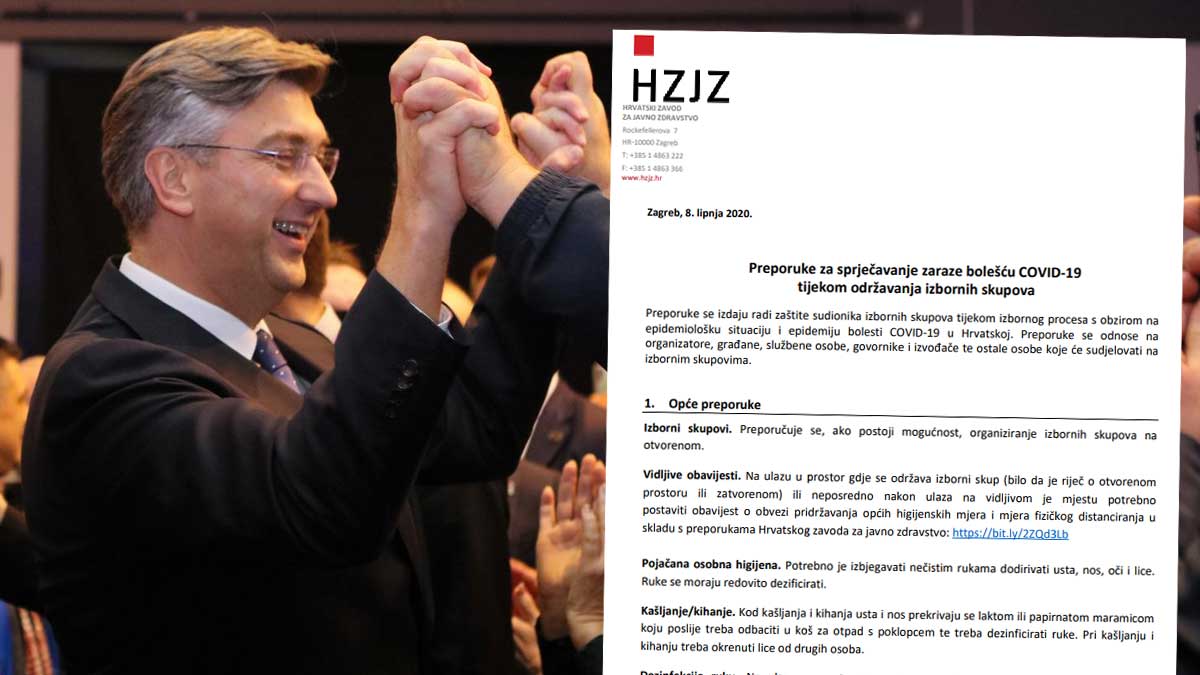 Objavljene preporuke za izborne skupove, evo na što se mora paziti